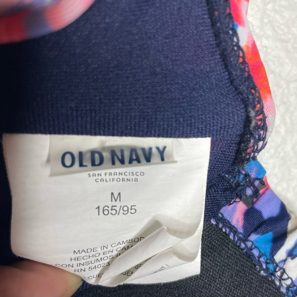 Old Navy • Floral Swimsuit Top Medium - Picture 4 of 4